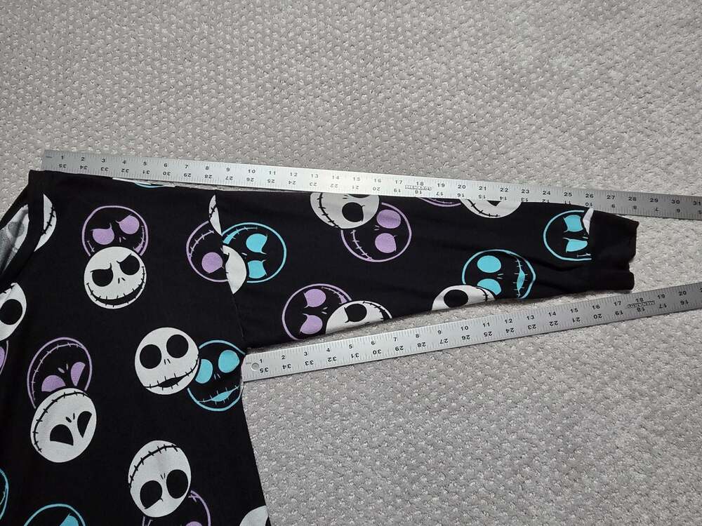 Disney The Nightmare Before Christmas Jack Skellington Long Sleeve Pajamas - Picture 4 of 10